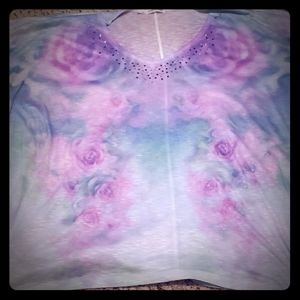 Maurices Gathered side studded top